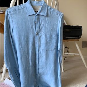 100% linen Joseph abboud shirt.